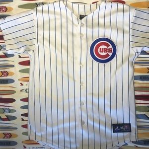 Chicago Cubs #6 LaHair Jersey CHILD LARGE